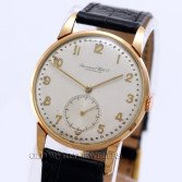 IWC Vintage Dress Watch Caliber 83 18K Rose Gold Silver Dial